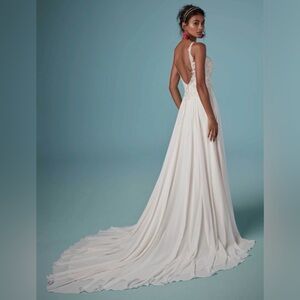 Maggie Sottero “Melody” Bridal Gown with Train